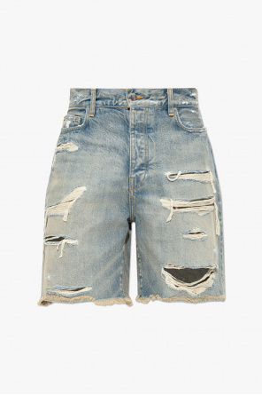 Amiri denim jeans short men's casual denim shorts classic